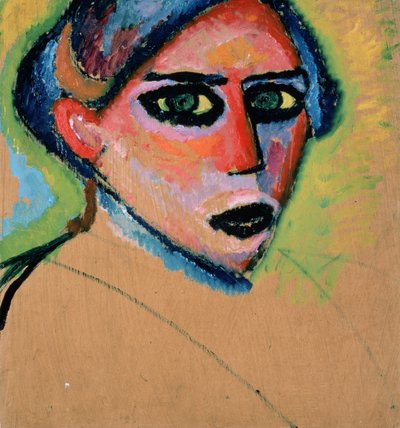 Testa di donna, 1911 da Alexej von Jawlensky